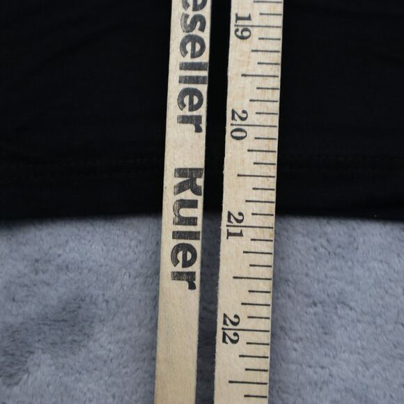 Mon Amour Shirt Womens Black Sleeveless Scoop Neck Racerback Graphic Tank Top - Picture 5 of 13